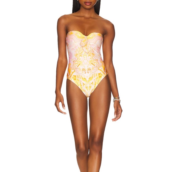 Zimmermann Palm Print One-Piece Swimsuit - Picture 9 of 16